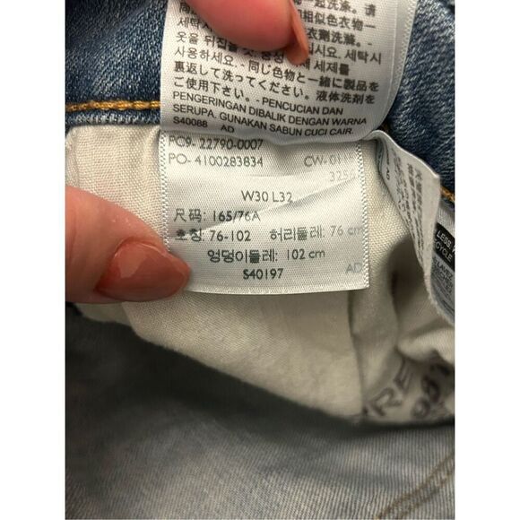 Levi's Patchwork Flare Jeans 30 x 32 medium wash high rise retro Y2K - Picture 12 of 12